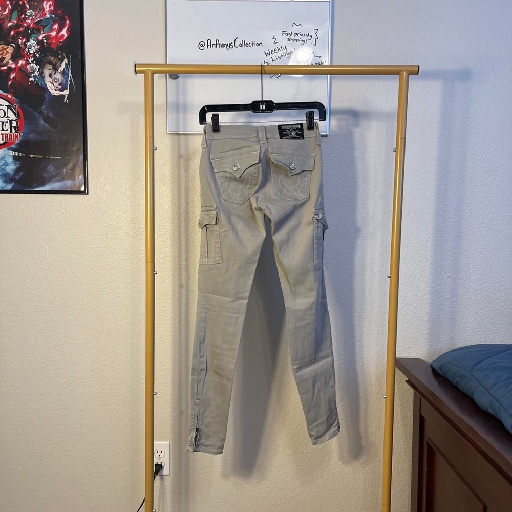True religion skinny cargo pants